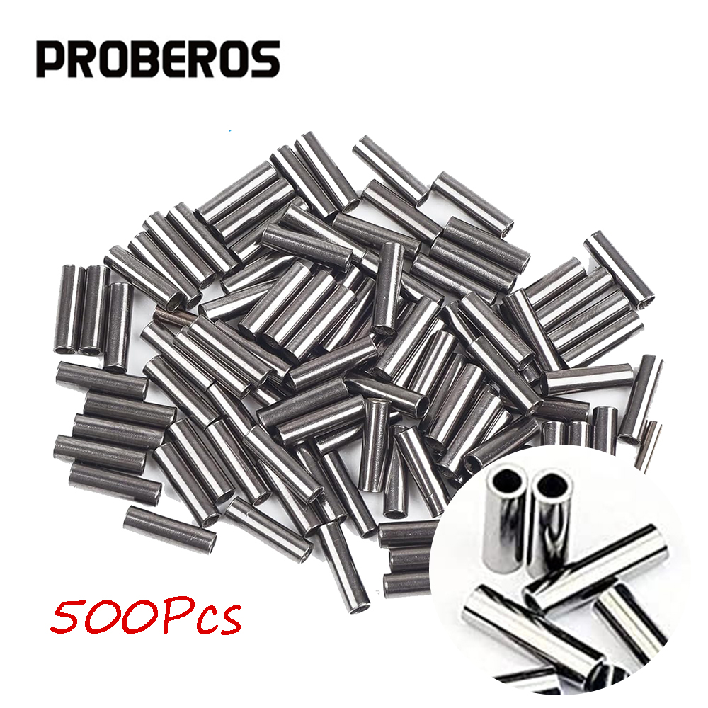 Monofilament Line - 500 pièces de manchons de sertissage