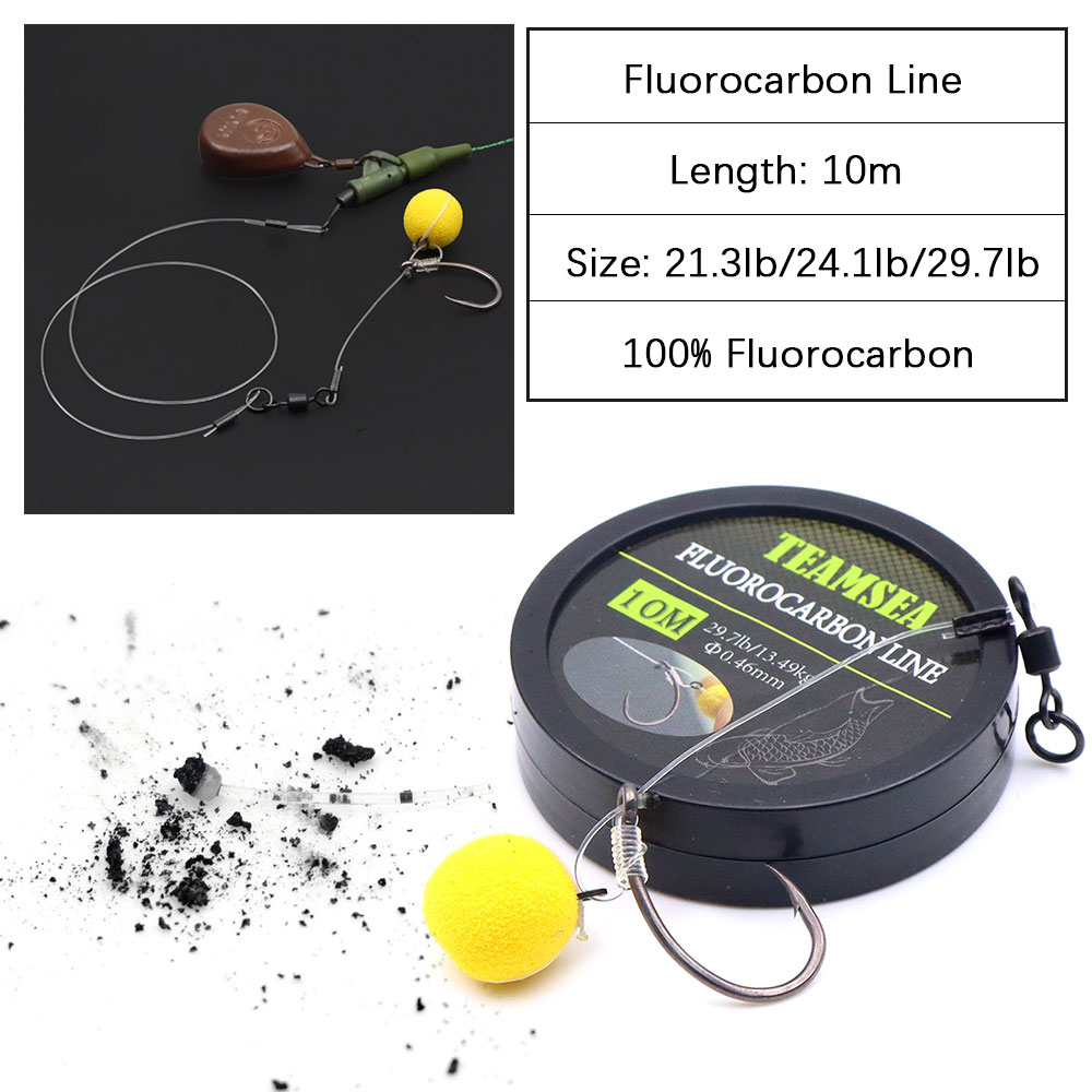 Ligne de pêche à la carpe avec - Fluorocarbon Line avis et prix