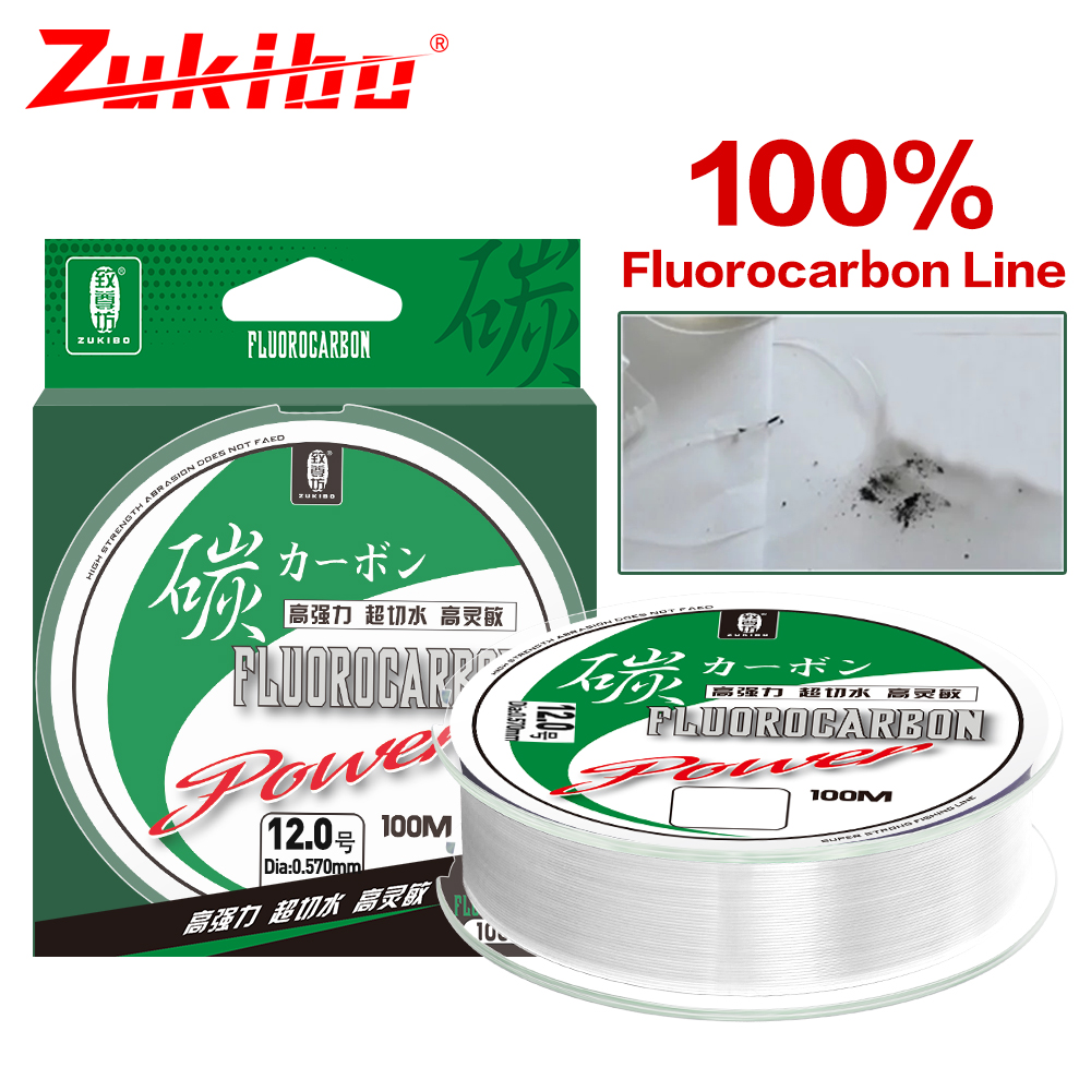 ZUKIBO-Ligne de Pêche 100 Fluo - Fluorocarbon Line avis et prix