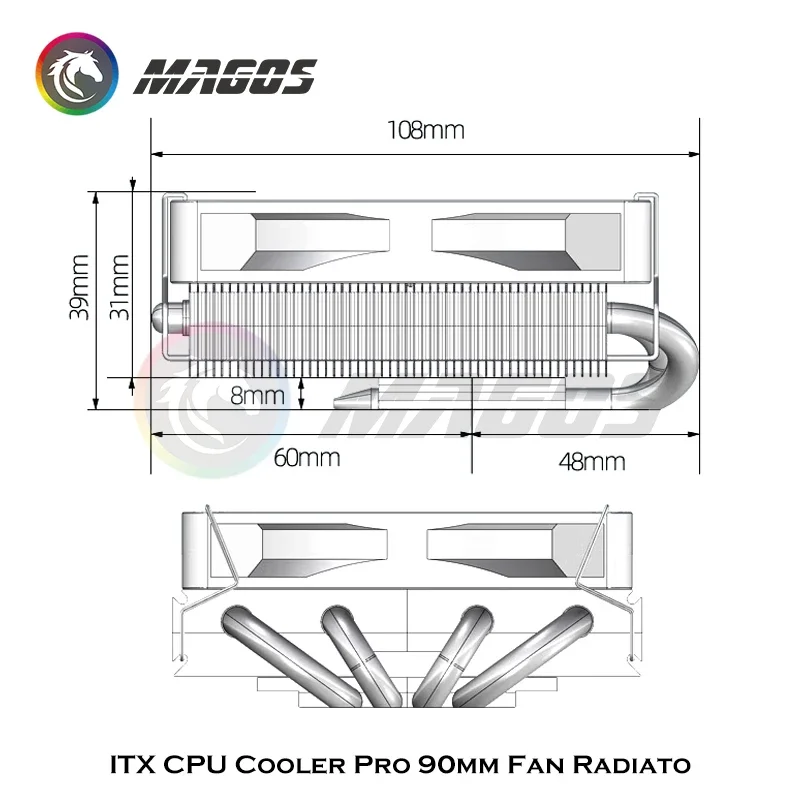 ITX-Refroidisseur de processeu - Fly Line avis et prix
