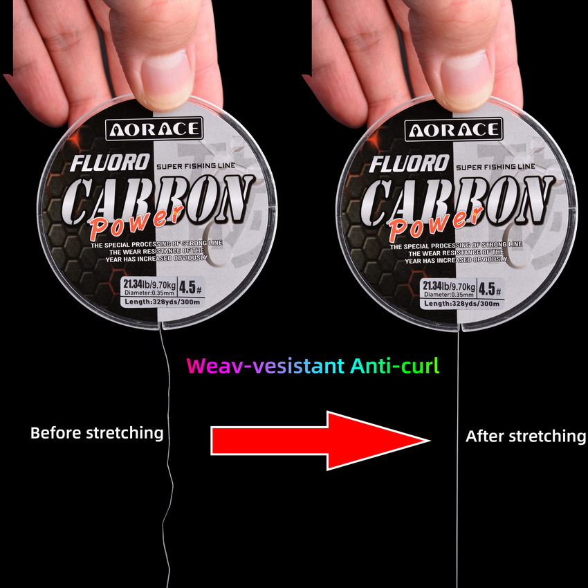Aorace 300M ligne de pêche en  - Fluorocarbon Line avis et prix